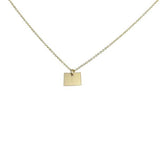 State Necklace - Gold / CO - Necklaces - Ofina