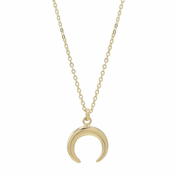 SALE - Horn Necklace - Gold / Small - Necklaces - Ofina