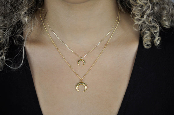 SALE - Horn Necklace - - Necklaces - Ofina