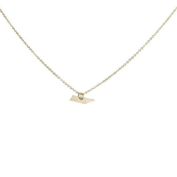 State Necklace - Necklaces -  -  - Azil Boutique