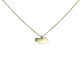 State Necklace - Necklaces - Gold - Gold / NE - Azil Boutique