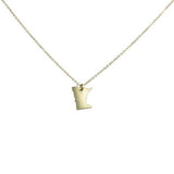 State Necklace - Gold / MN - Necklaces - Ofina