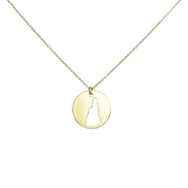 SALE - State Outline Necklace - Gold / NH - Necklaces - Ofina