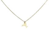 State Necklace - Necklaces - Gold - Gold / NY - Azil Boutique