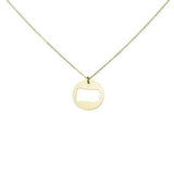SALE - State Outline Necklace - Gold / PA - Necklaces - Ofina
