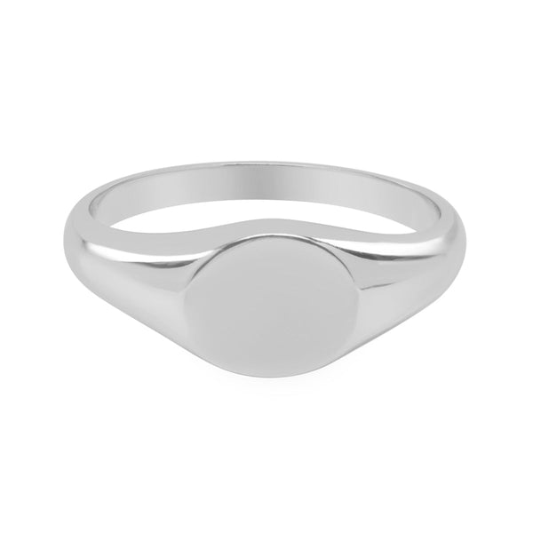 Signet Ring - Silver / 5 - Rings - Ofina