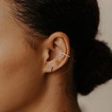 CZ Prong Middle Ear Cuff -  - Earrings - Ofina