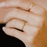 SALE - Opal Solitaire Ring - - Rings - Ofina