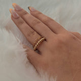 SALE - Beaded Stretchy Ring - - Rings - Ofina
