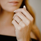 SALE - Paperclip Chain Ring - - Rings - Ofina