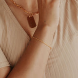 Thick Rope Chain Bracelet - - Bracelets - Ofina