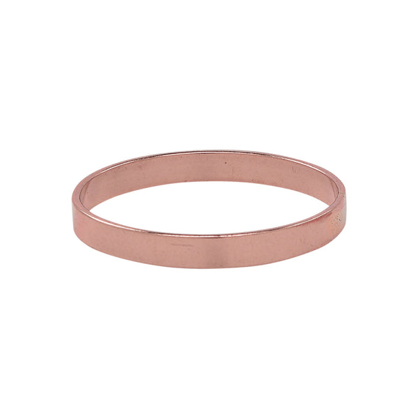 Thick Smooth Band Ring - Rosegold / 5 - Rings - Ofina