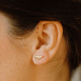 Angel Wing Studs - - Earrings - Ofina