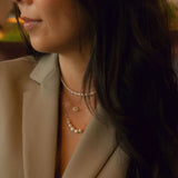 Pearl Cluster Choker Necklace - - Necklaces - Ofina