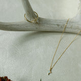 SALE-Opal / CZ Arrow Ring - - Rings - Ofina