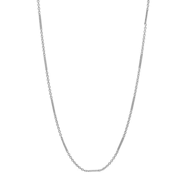 10mm Bar / Link Choker Necklace - Silver / 13'' - Necklaces - Ofina