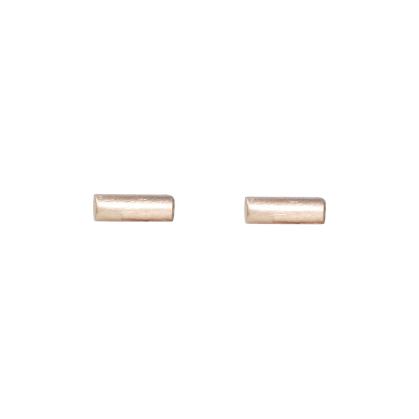 SALE - Rounded Bar Studs - - Earrings - Ofina