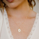 SALE - Oval Cactus Necklace - - Necklaces - Ofina