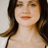 Tiny Pearl Star Necklace - - Necklaces - Ofina