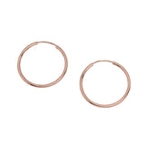 Hoop Earrings - Rosegold / 12mm - Earrings - Ofina