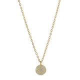 Round Multi CZ Necklace - Gold / 6mm - Necklaces - Ofina