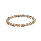 SALE - Braided Ring - Gold/Silver / 5 - Rings - Ofina