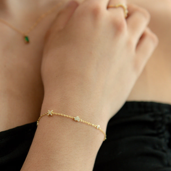 XO Sweetheart Bracelet - - Bracelets - Ofina