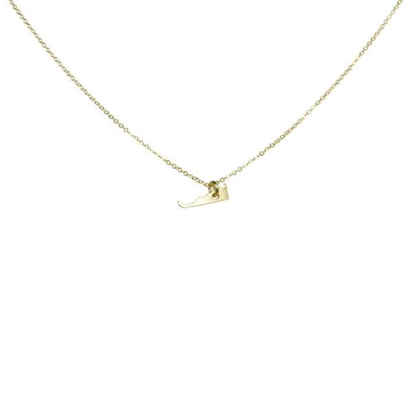 State Necklace - Gold / DE - Necklaces - Ofina