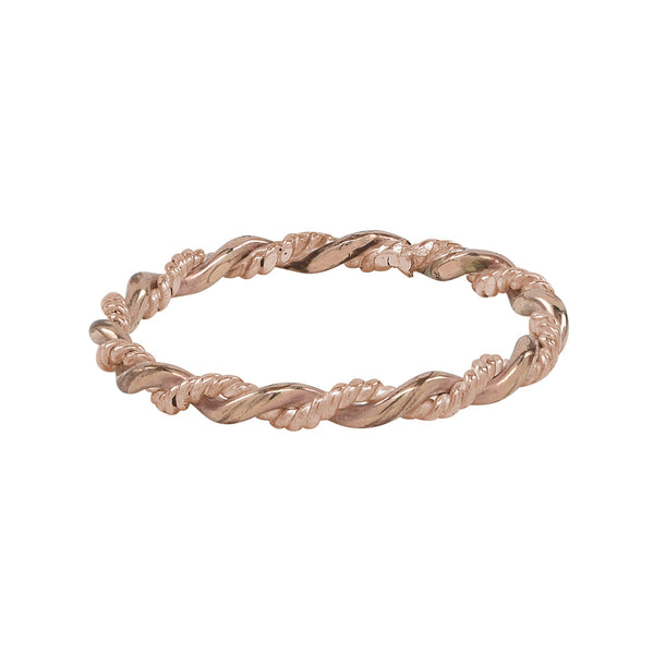 SALE - Braided Ring - Rosegold / 5 - Rings - Ofina