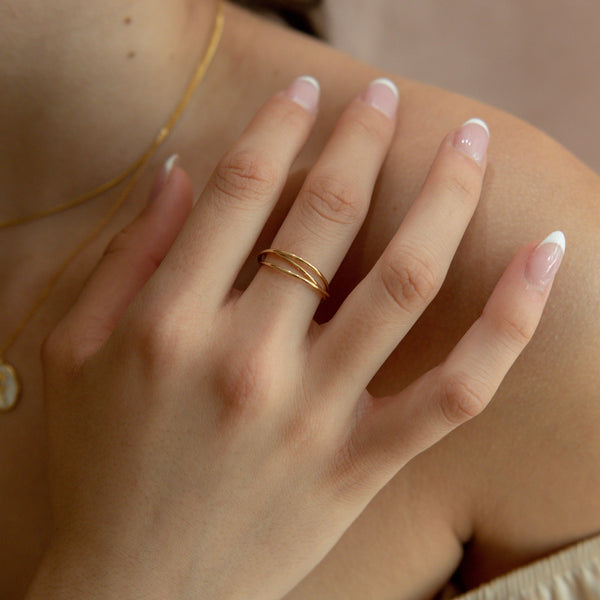 Triple Interlocking Rings - - Rings - Ofina