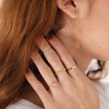 Thick Smooth Band Ring - - Rings - Ofina