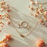 Thick Hammered Band Ring - - Rings - Ofina