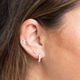 Single CZ / Opal Studs - - Earrings - Ofina