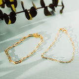 Oval Link Chain Bracelet - - Bracelets - Ofina