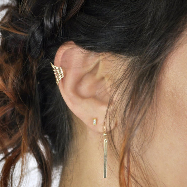 Webbed Ear Cuff - - Earrings - Ofina