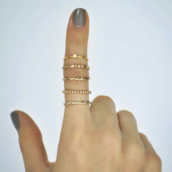 SALE - Braided Ring - - Rings - Ofina