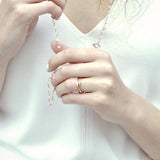 Triple Swirl Band Ring - - Rings - Ofina