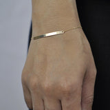 SALE - Long Thin Bar Bracelet - - Bracelets - Ofina