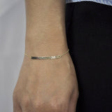 SALE - Long Thin Bar Bracelet - - Bracelets - Ofina