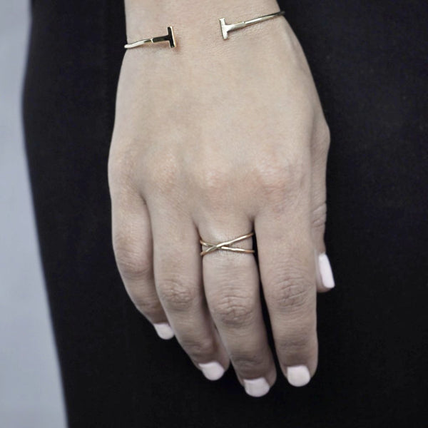 Crossover Ring - - Rings - Ofina