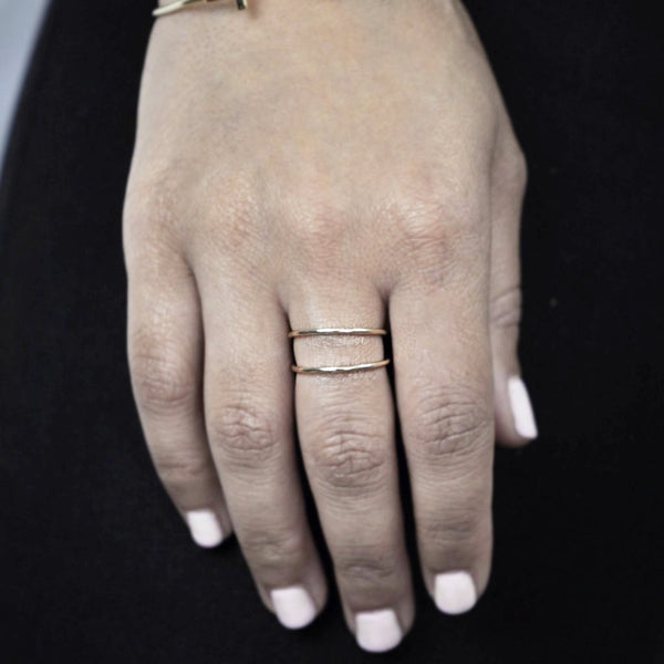 Crossover Ring - - Rings - Ofina