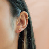 Triple Line Ear Cuff - - Earrings - Ofina