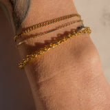 SALE - Wheat Chain Bracelet - - Bracelets - Ofina