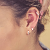 Thick Ear Huggie - - Earrings - Ofina