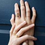 Multiple Twirl Ring - - Rings - Ofina