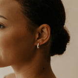 Curved Chunky Studs - - Earrings - Ofina