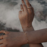 Halo Duo Pearl Bracelet - - Bracelets - Ofina