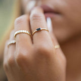 Ribbed Ring - - Rings - Ofina