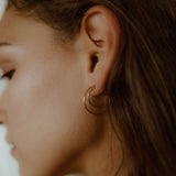 Double Hoop Earrings - - Earrings - Ofina