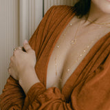 Long CZ Necklace - - Necklaces - Ofina